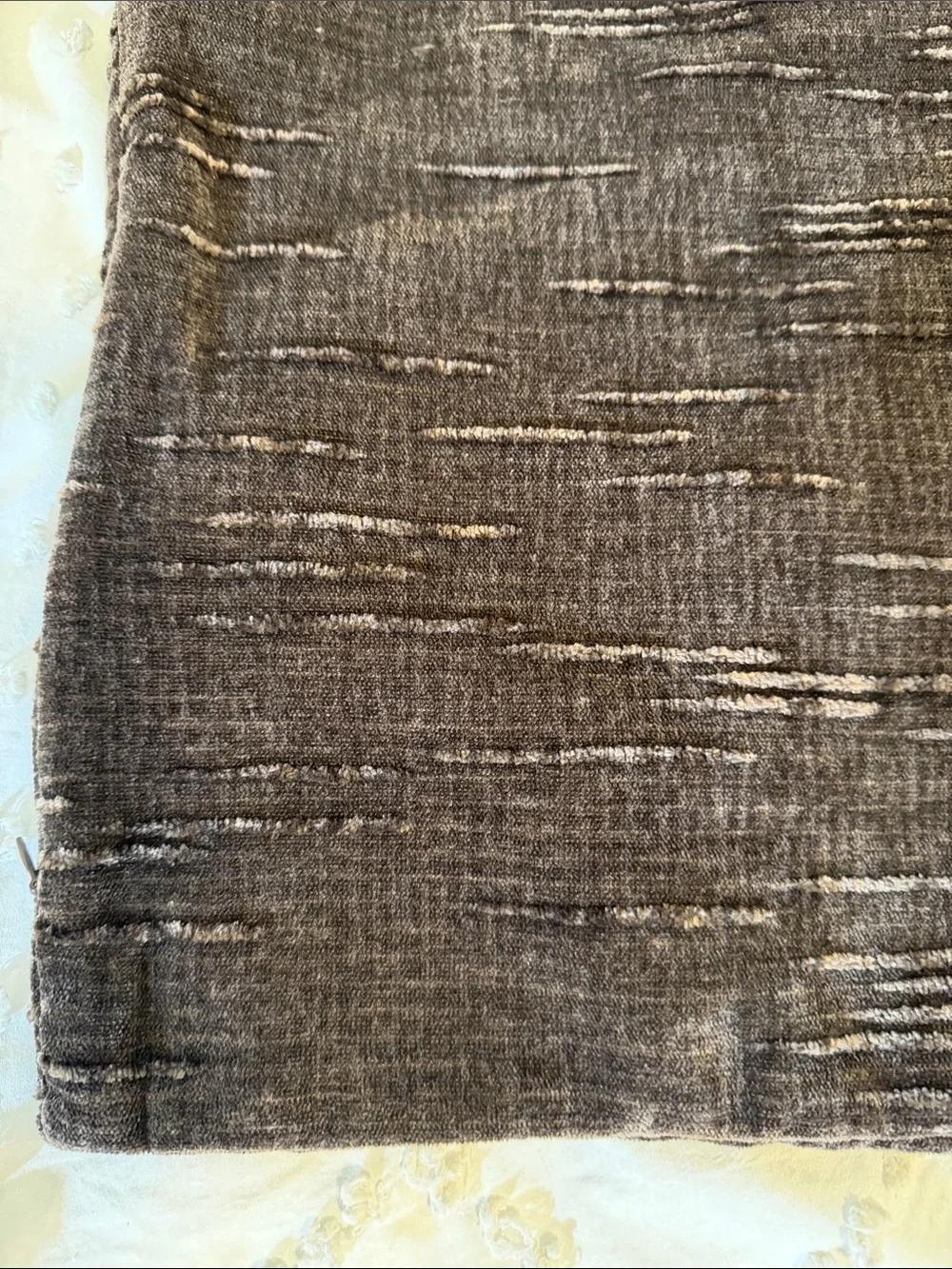 Dark Charcoal Brown Decorative Throw Pillow Covers - Set of 2 nwot